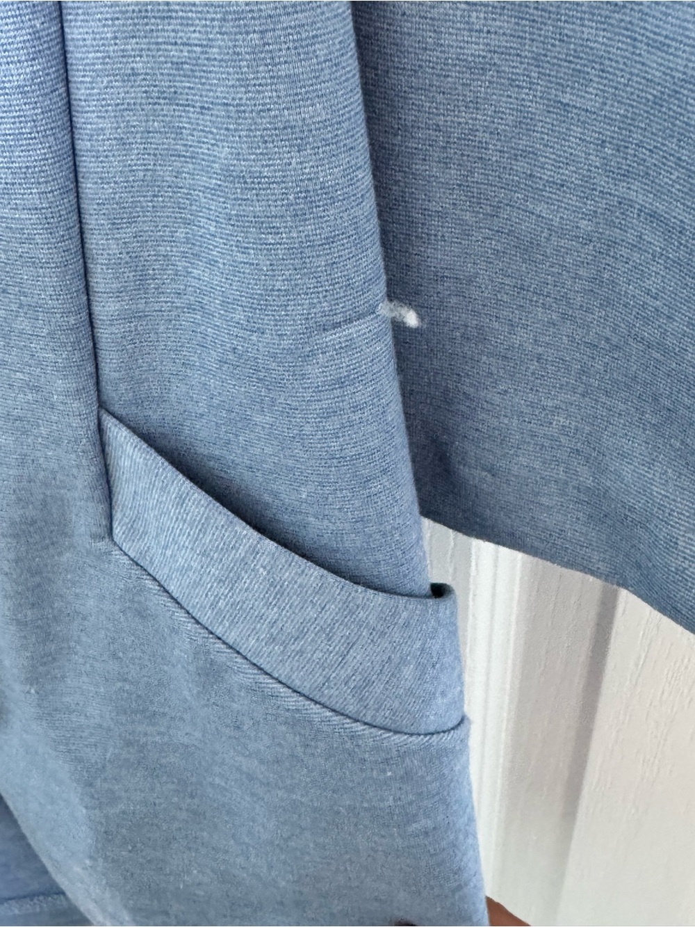 Dynamite Powder Blue Open-Front Blazer - Picture 6 of 8